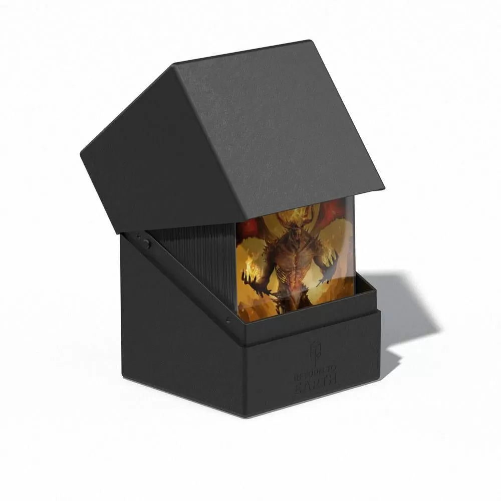 Ultimate Guard Return to Earth Boulder 100+ Deck Box Black-1