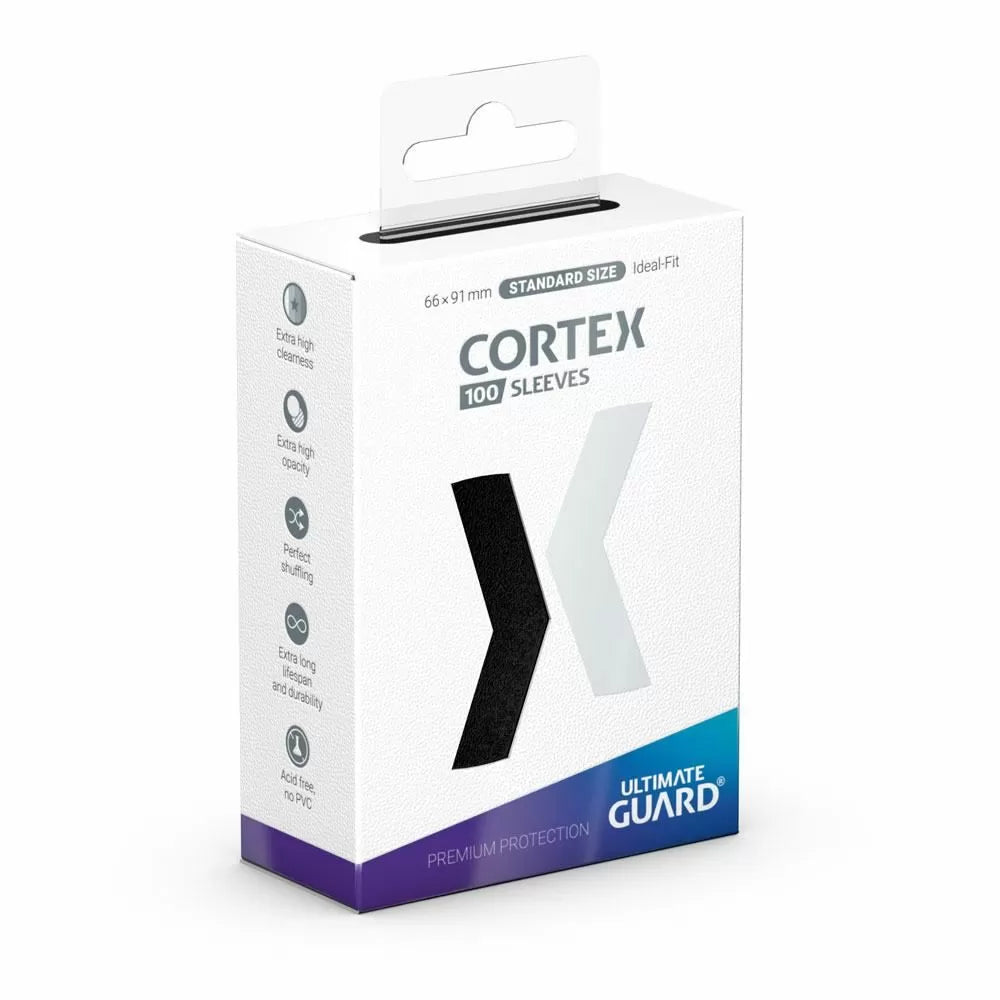Ultimate Guard Cortex Sleeves Standard Size Black (100)-1