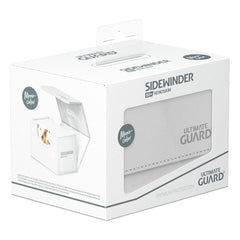 Ultimate Guard Sidewinder 80+ Xenoskin Monocolor White Deck Box-1