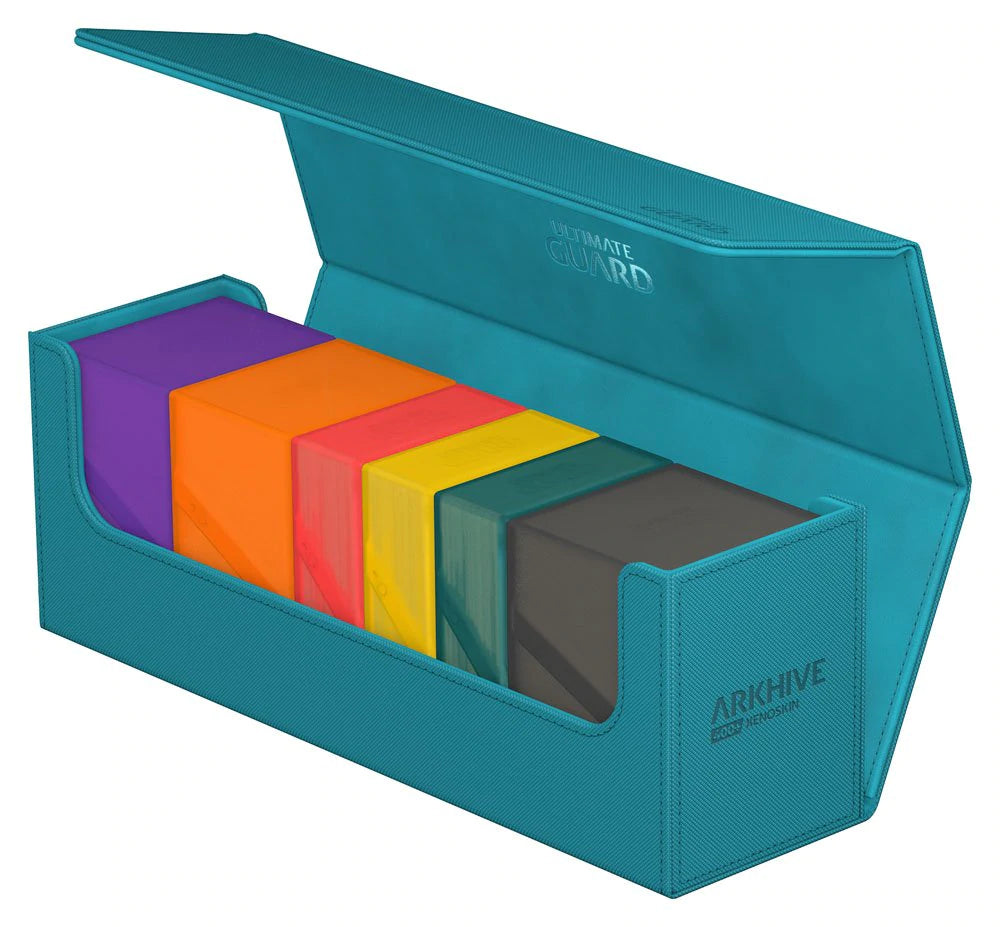 Ultimate Guard Arkhive 400+ XenoSkin Monocolor Petrol Deck Box