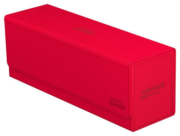 Ultimate Guard Arkhive 400+ XenoSkin Monocolor Red Deck Box